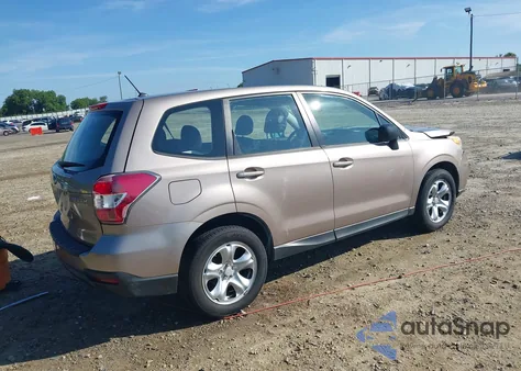 2014 Subaru Forester 2.5I из США, поврежденный, VIN JF2SJAAC7EH472114